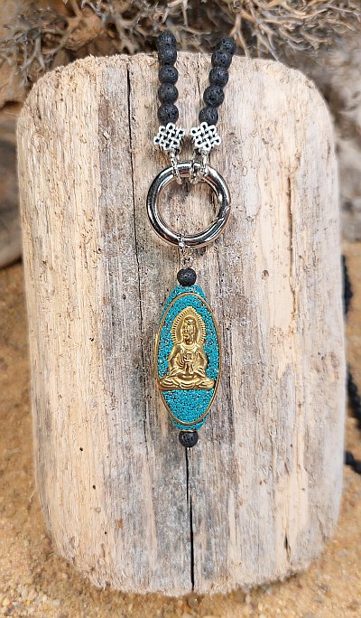 Medizin Buddha Amulett