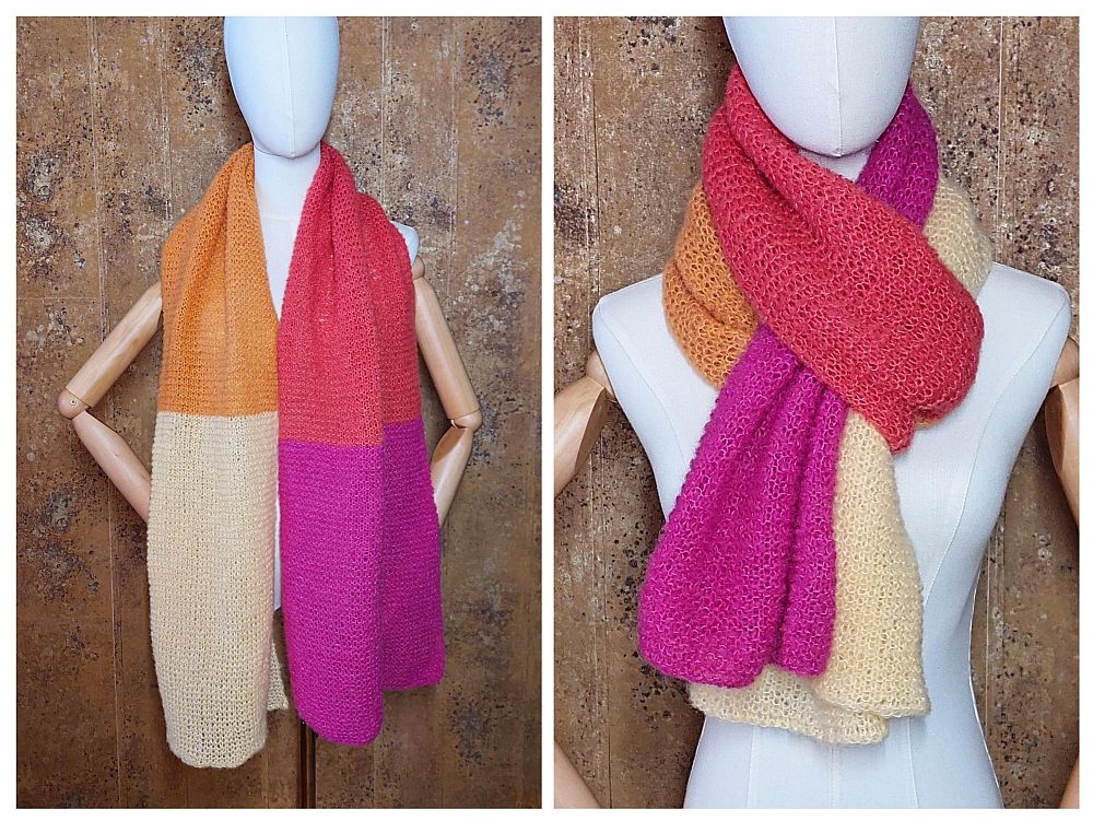 Color-Blocking Schal